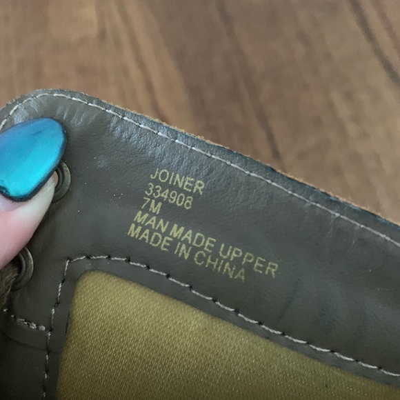 Shin-high Booties with Gold Accents - Picture 4 of 4